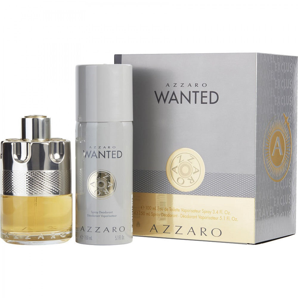 Azzaro Wanted Men Gift Set by Azzaro Eau de Toilette - PERFUME BOUTIQUE