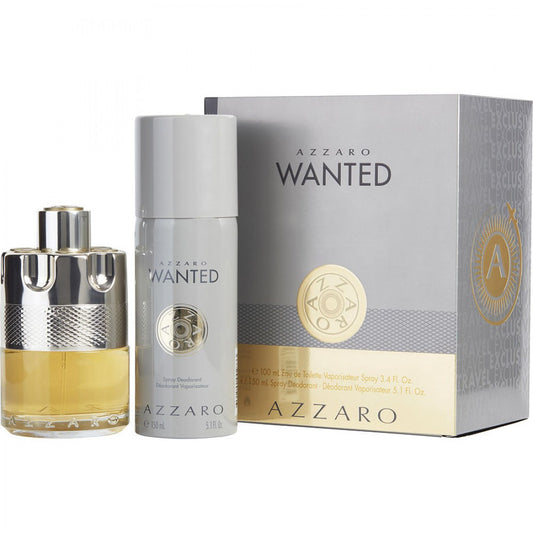 Azzaro Wanted Men Gift Set by Azzaro Eau de Toilette - PERFUME BOUTIQUE