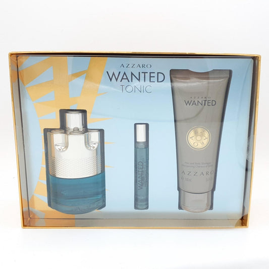 Azzaro Wanted Tonic Men Gift Set by Azzaro Eau de Toilete - PERFUME BOUTIQUE