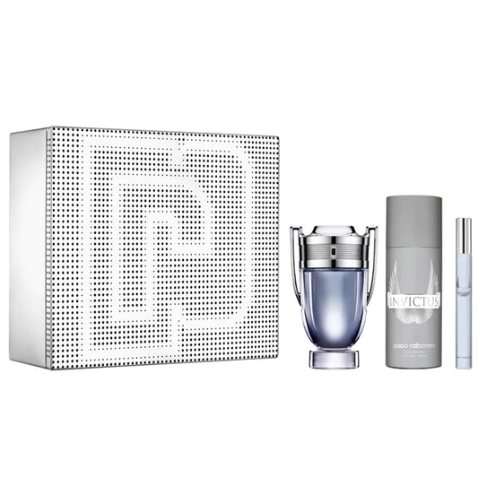 Invictus Men Gift Set 3pc by Paco Rabanne Eau de Toilette