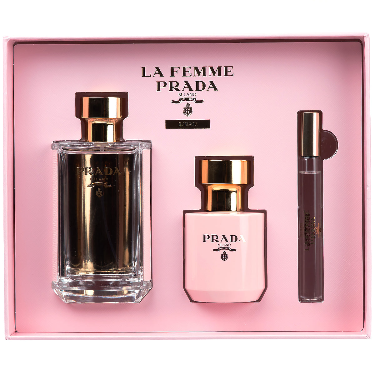 Prada La Femme L'Eau 3-PC Gift Set by Prada Eau de Toilette - PERFUME BOUTIQUE