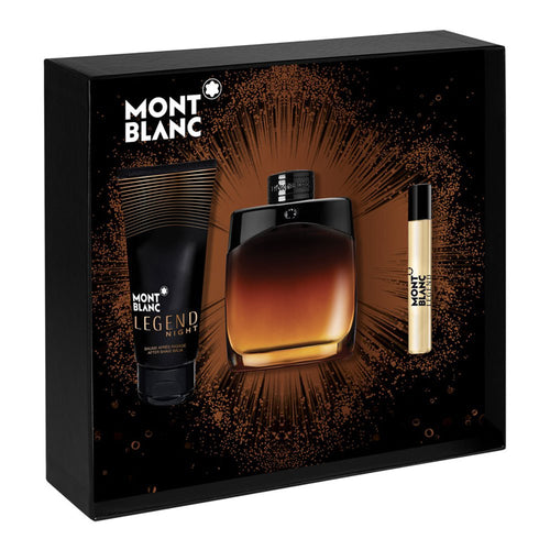 Mont Blanc Legend Night Men Gift Set eau de Parfum Cologne For men