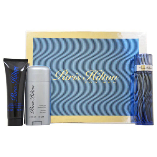 Paris Hilton for Men Gift Set 3pcs by Paris Hilton Eau de Toilette