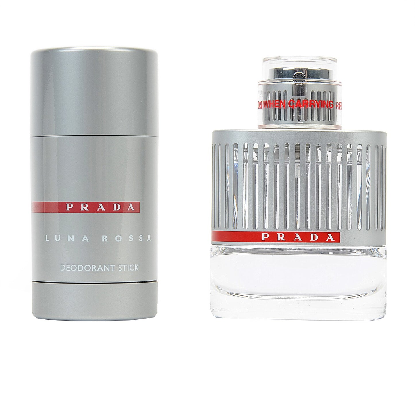 Prada Luna Rossa Men 2-Piece Set 3.4 oz+ 2.5 oz Deodorant eau de Toilette - PERFUME BOUTIQUE