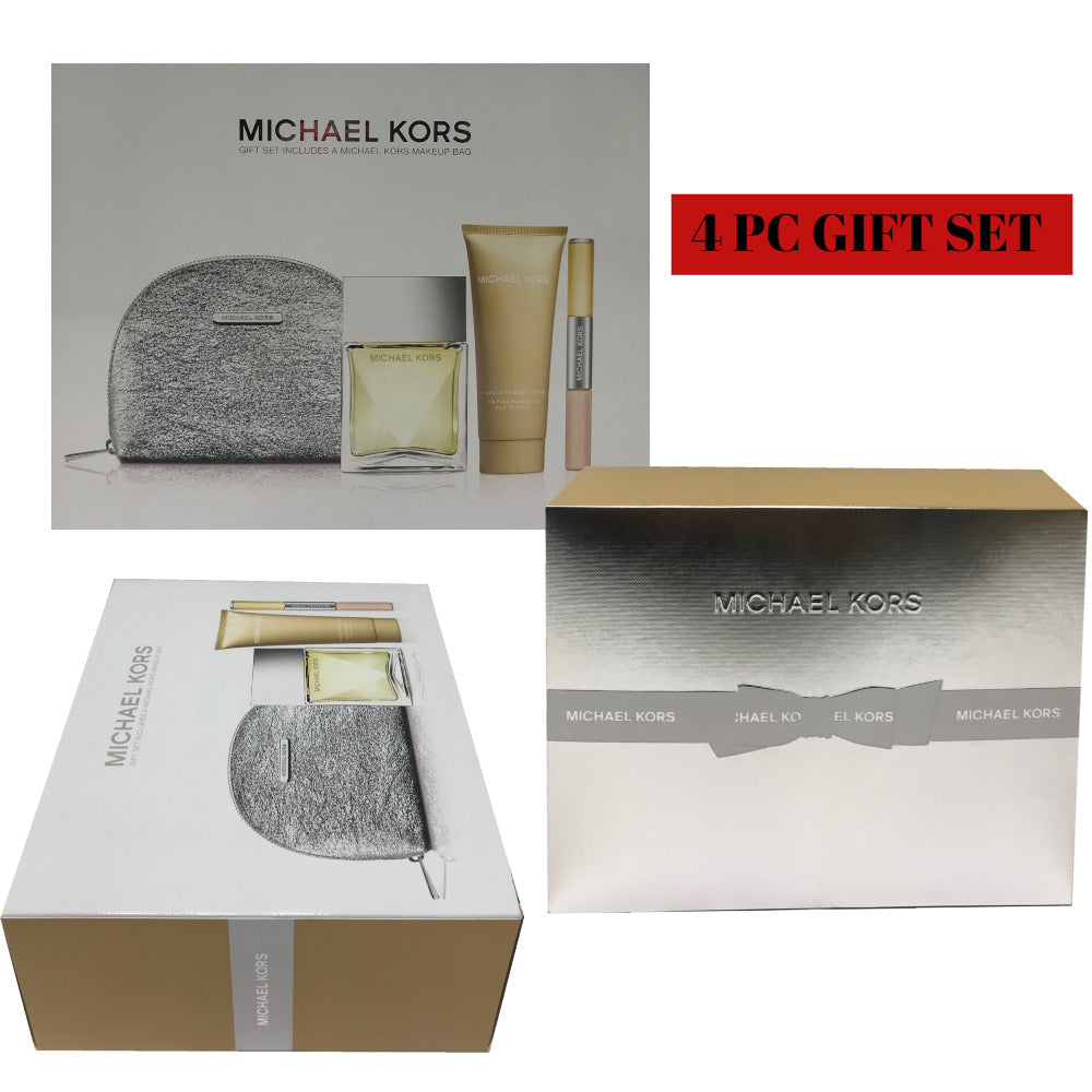 Michael Kors Women 4-Piece Gift Set by Michael Kors eau de Parfum - PERFUME BOUTIQUE