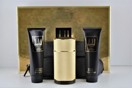 Dunhill Icon Absolute Men 4-Piece Gift Set by Dunhill eau de Parfum - PERFUME BOUTIQUE