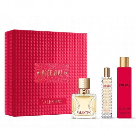 Voce Viva Eau de Parfum Women 3PCS by Valentino - PERFUME BOUTIQUE