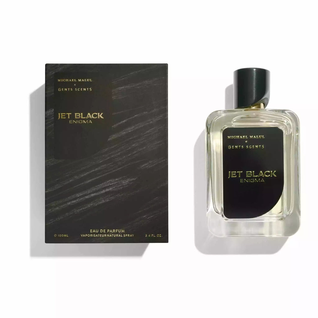 Jet Black Enigma by Michael Malul x Gents Scents eau de Parfum